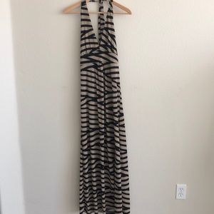 EUC Halter Maxi Dress SZ Large